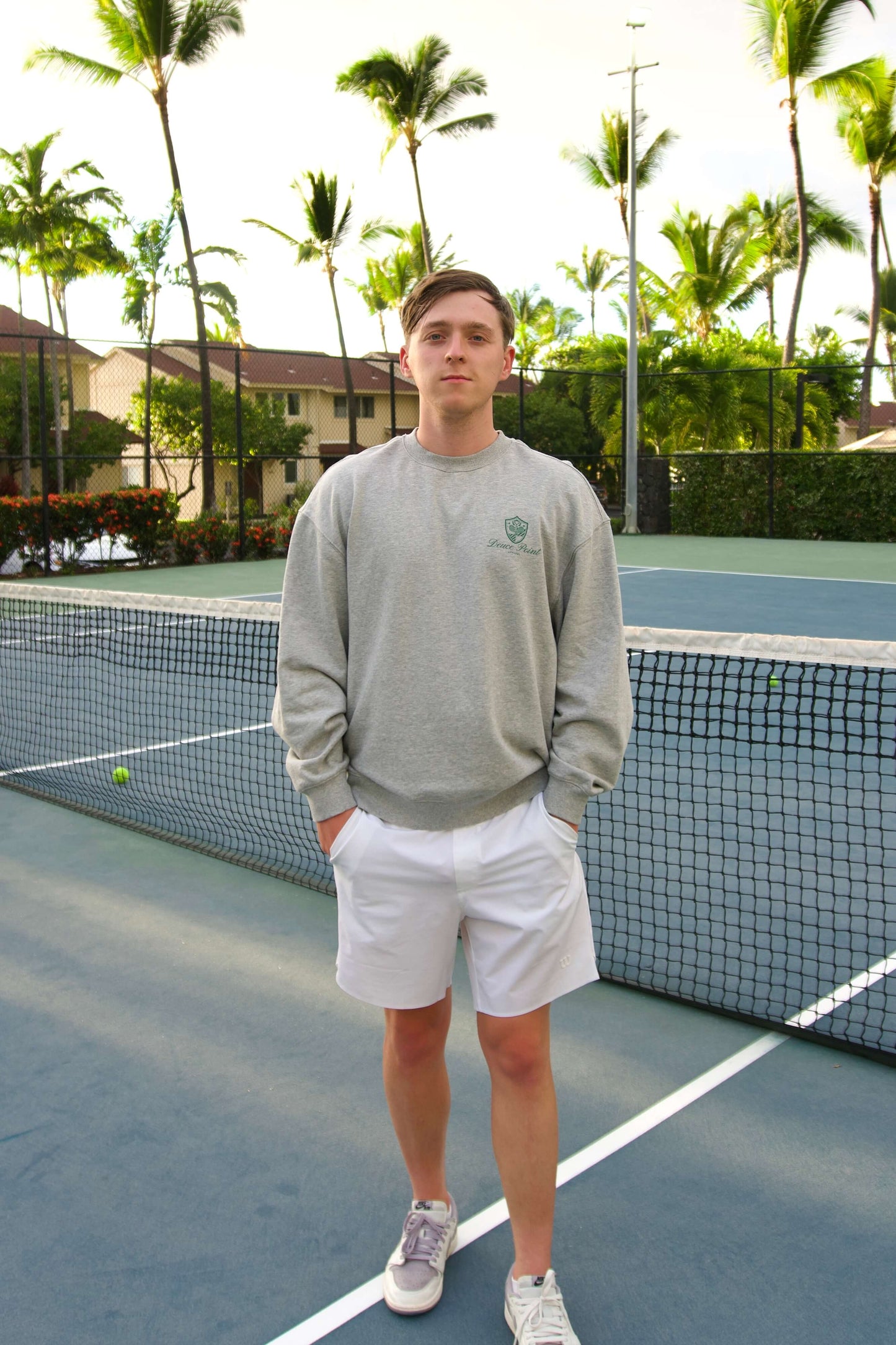 Deuce Point Grey Sweatshirt