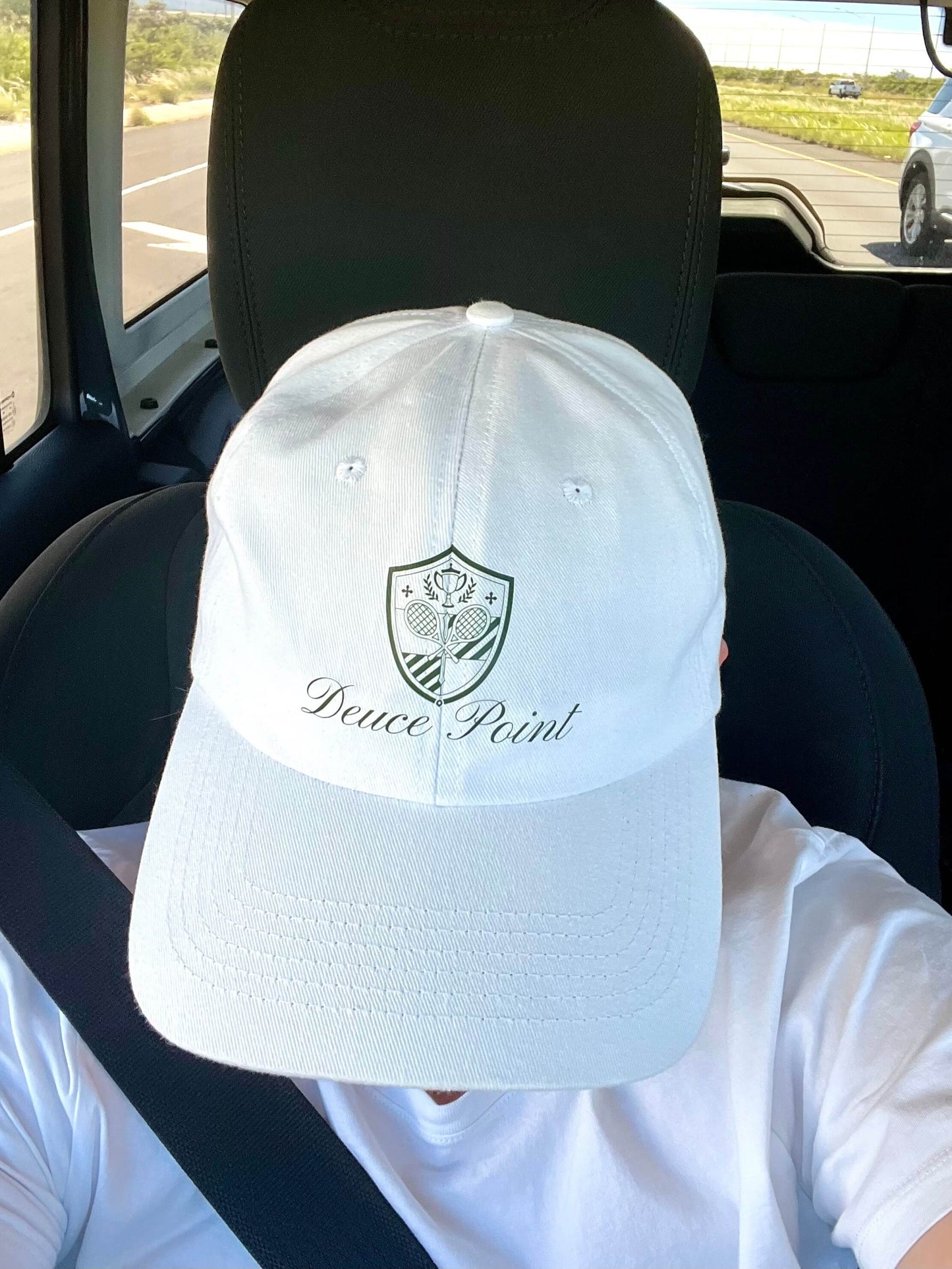 Deuce Point White Cap
