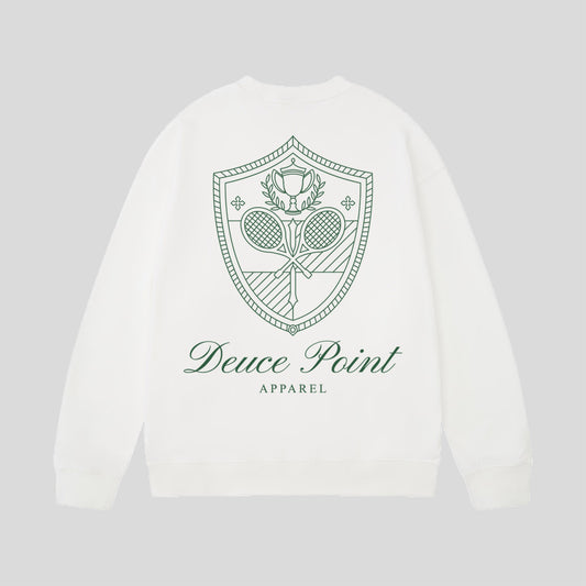 Deuce Point Cream White Sweatshirt